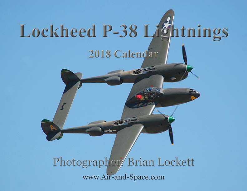 Lockett Books Calendar Catalog: Lockheed P-38 Lightnings